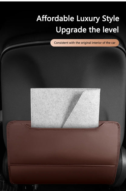 Car Seat Back Anti-Kick Leather Protective Pad For BYD - NeoBYD