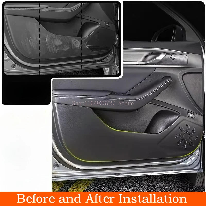 BYD Sealion Door Kick Pads Protective Film For EV Owners - NeoBYD
