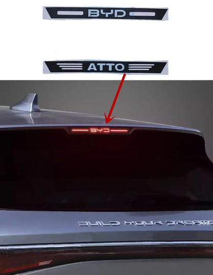 Yanzhiqi Carbon Fiber Logo Brake Light Sticker BYD Atto 3 - NeoBYD