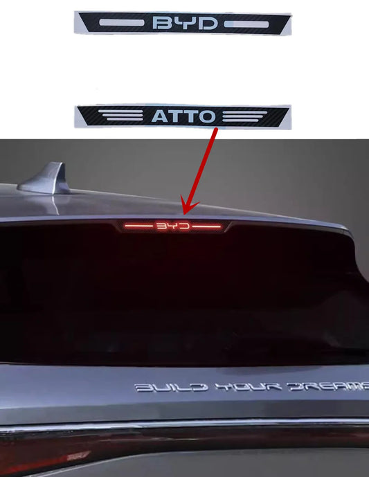 Yanzhiqi Carbon Fiber Logo Brake Light Sticker BYD Atto 3 - NeoBYD