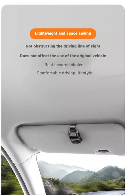 Car Sun Visor Glasses Clips One-hand Pressing switch Eyeglasses Holder For Omoda JAECOO J7 J6 J7 J8 Phev 2025 2024 2023 Ruigu 9