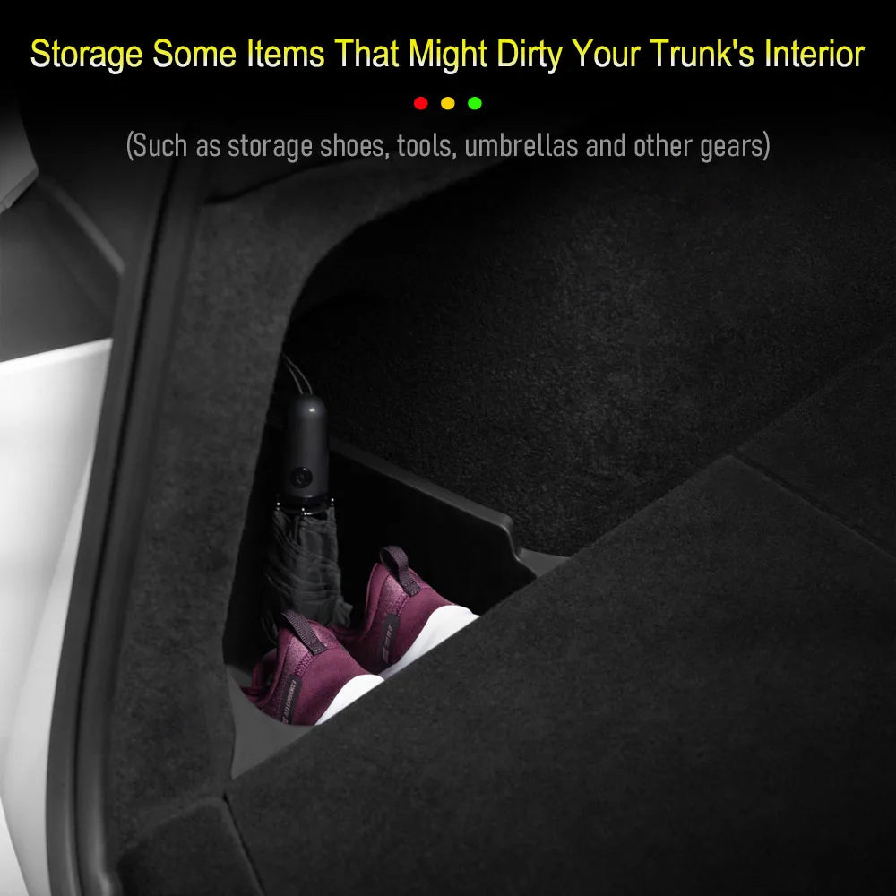 Tesla Model Y Trunk Organizer Upgrade