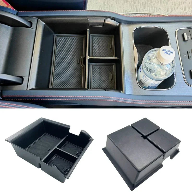 Car Center Console Storage Box Armrest Box Storage Tray for BYD Atto 3