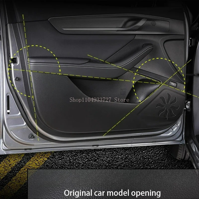 BYD Sealion Door Kick Pads Protective Film For EV Owners - NeoBYD