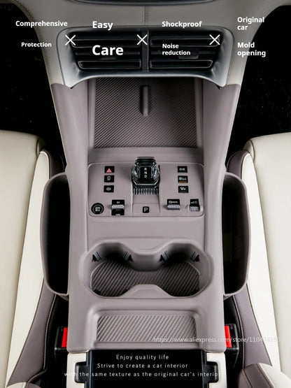 Central Control Panel + Cup Holder + Wireless Charging Silicone Protective Pad For BYD Seal U / Sealion 6 - NeoBYD