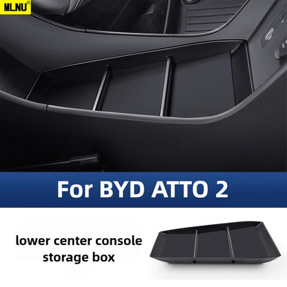 BYD ATTO 2 Center Console Lower Storage Box Divided Design - NeoBYD