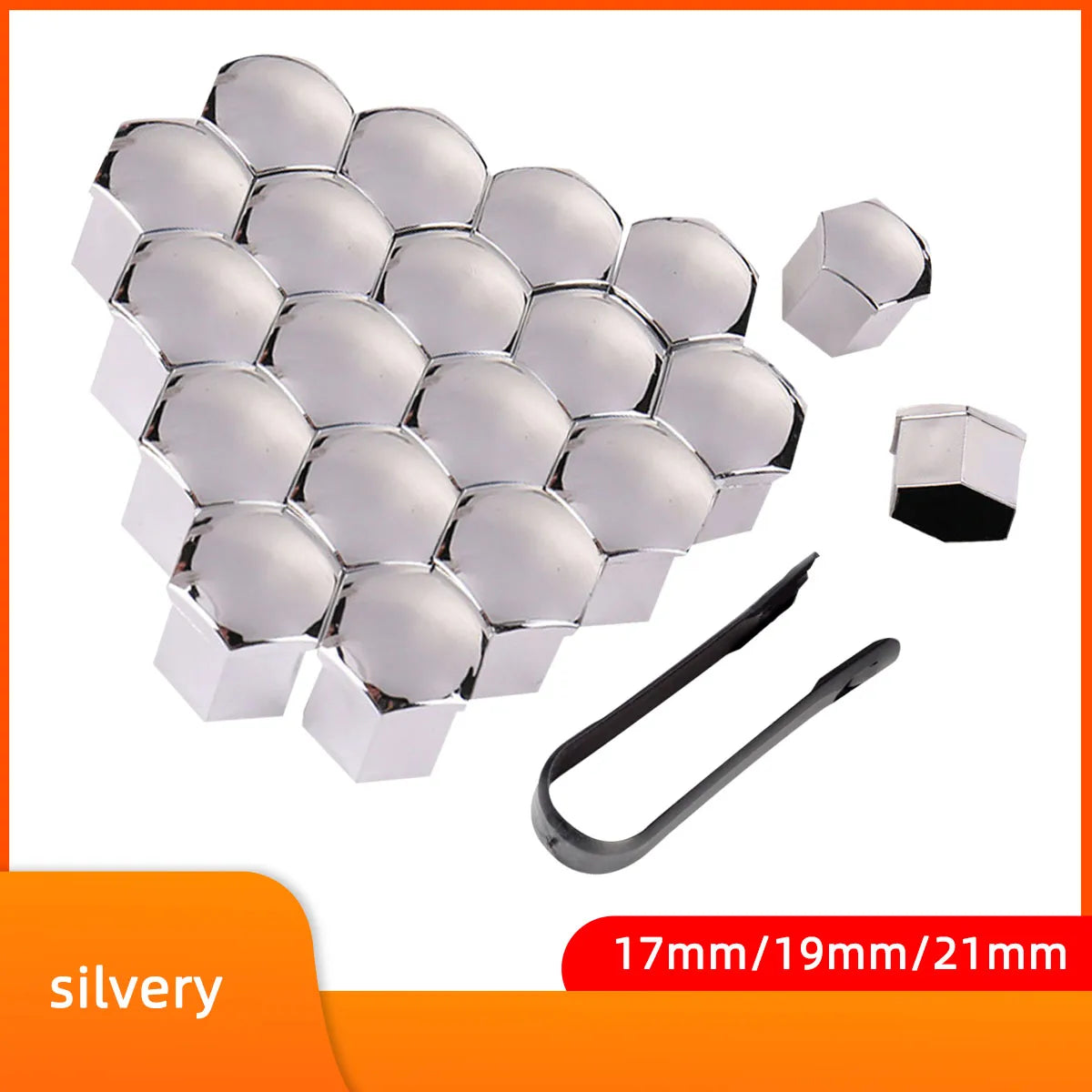 Car Wheel Nut Cover 20 Pieces (17mm/19mm/21mm) - NeoBYD