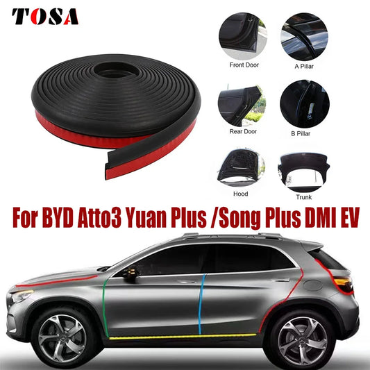 Door Seal Wind Noise Reduction Kit For BYD Seal U / Sealion 6 / Atto 2 / Seal - NeoBYD