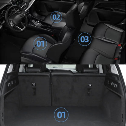 SmaBee BYD ATTO 2 Floor Mats Waterproof 3D LHD All Weather - NeoBYD