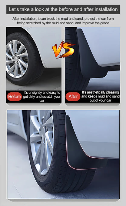 4PCS Car Mudguards For Jaecoo E5 J5 5 EV 2025 2026 2027 Mudflaps Anti-splash Mud Flap Mud Guard Fenders Tools Auto Accessories