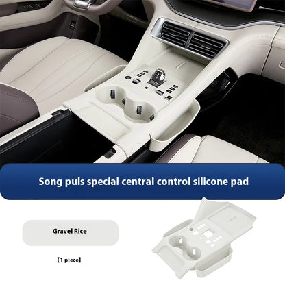 Central Control Panel + Cup Holder + Wireless Charging Silicone Protective Pad For BYD Seal U / Sealion 6 - NeoBYD
