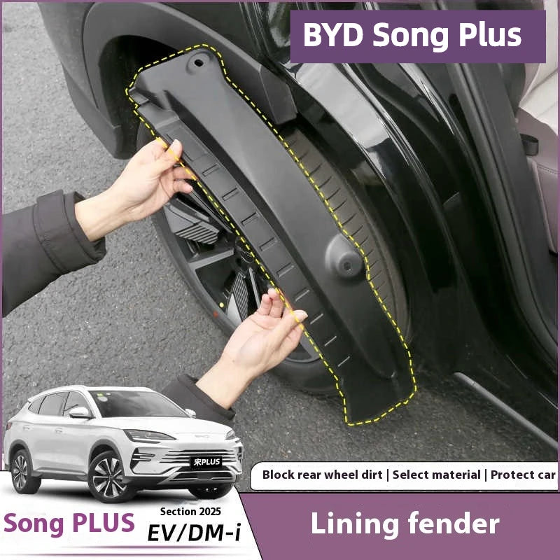 Car Lining Mudguard Rear Wheel Mudguard Lining Fender and Wheel Fender For BYD Seal U / Sealion 6 - NeoBYD