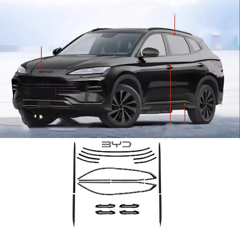 Interior / Exterior Car Accessory Badges and Logo Insignia Packages for BYD Seal U - NeoBYD