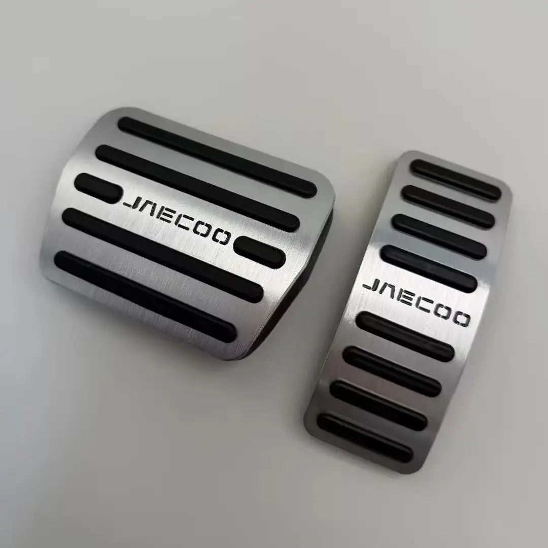 Premium Aluminum Pedal Cover for Jaecoo Models