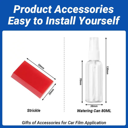 Pre-cut B C Pillars Paint Protection Film Headlight Rearview Mirror Clear Sticker Anti-Scratch For BYD Atto 2 - NeoBYD