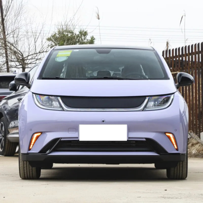 LED Daytime Running Light DRL Dynamic Turn Signal Front Bumper Fog Lights Driving Lamp Night Blue For BYD Dolphin