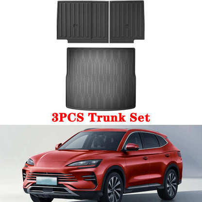 TPE Floor Mats and Cargo Liner, All Weather Floor Liners Trunk Mat LHD & RHD For BYD Seal U / Sealion 6