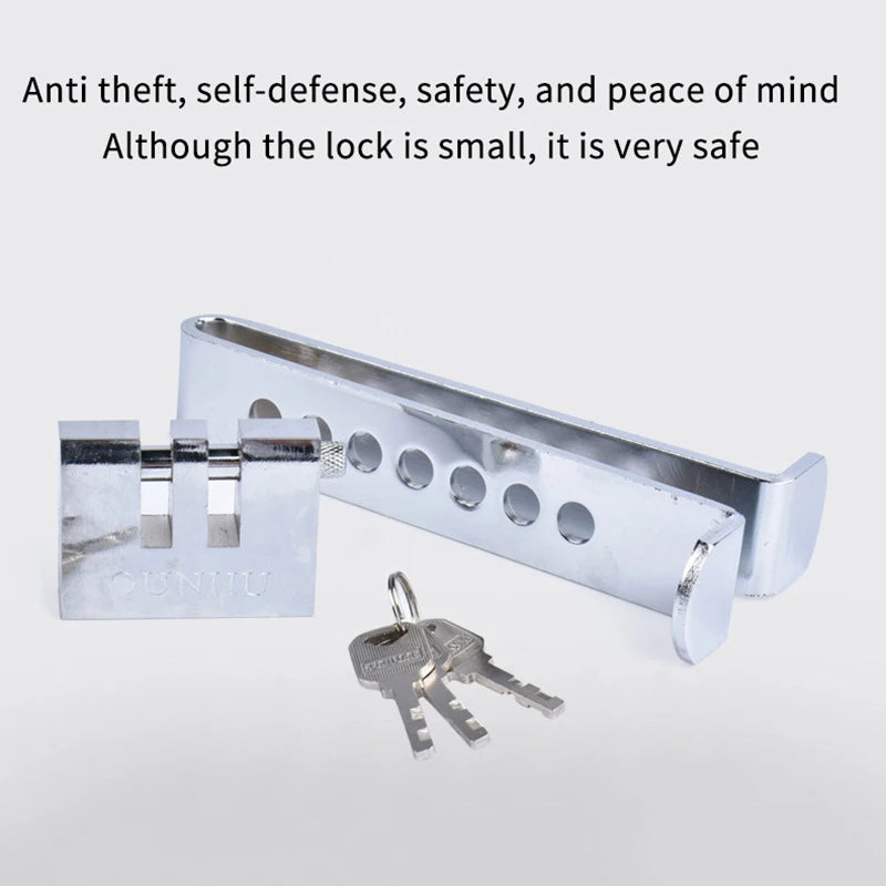 Car Anti-Theft Lock Brake Clutch Pedal Lock Small Car Safety Dark Lock Automobile Accessories Motorcycle Equipment Parts