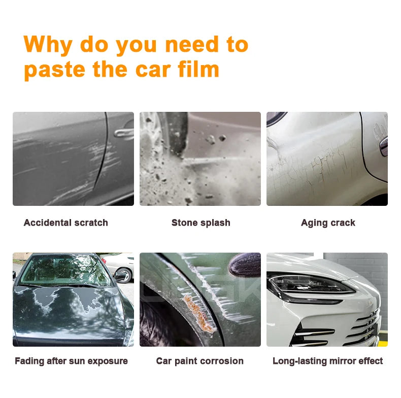 Front Headlight Rear View B C Pillars TPU Paint Protection Film For BYD Sealion 7 - NeoBYD