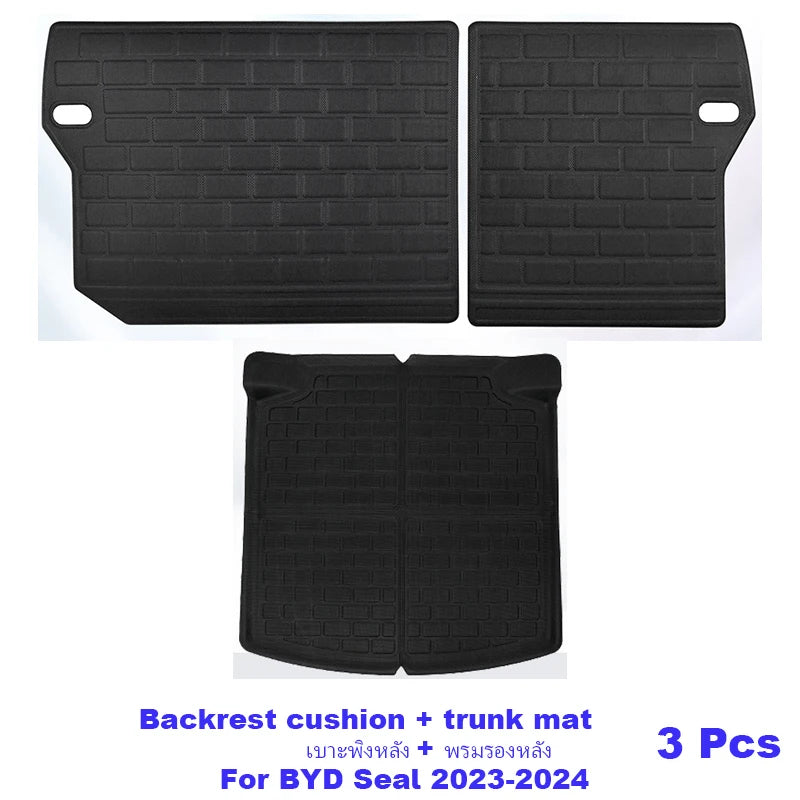 Front, Rear and Trunk Floor Mats / Cargo Liner Protector Waterproof Non-slip For BYD Seal RHD - NeoBYD