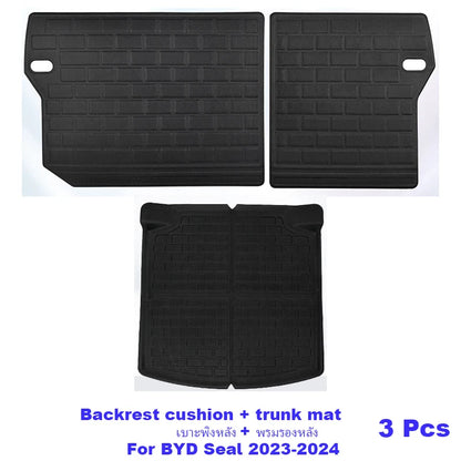 Front, Rear and Trunk Floor Mats / Cargo Liner Protector Waterproof Non-slip For BYD Seal RHD - NeoBYD