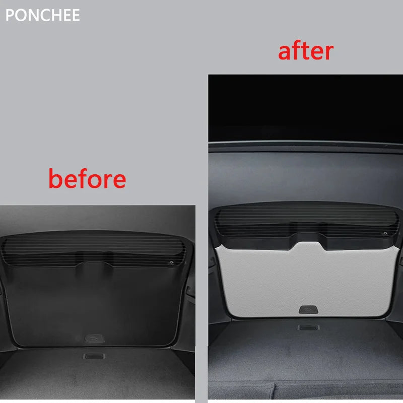 Inner Boot Door Leather Protective Mat for BYD Seal U