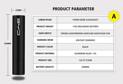 Outdoor LED Flashlight / Warning Lights accessory for BYD - NeoBYD