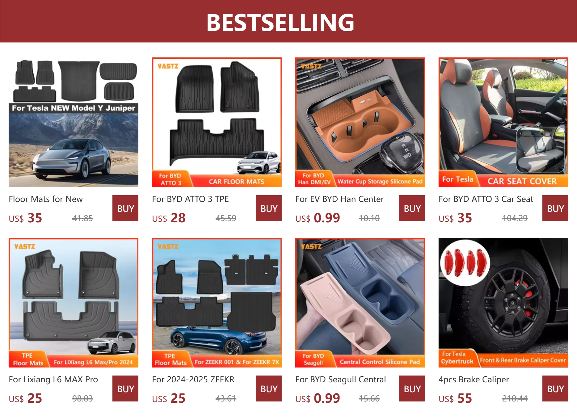 Roof Crossbar Luggage Rack for BYD - NeoBYD