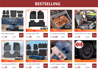 Roof Crossbar Luggage Rack for BYD - NeoBYD