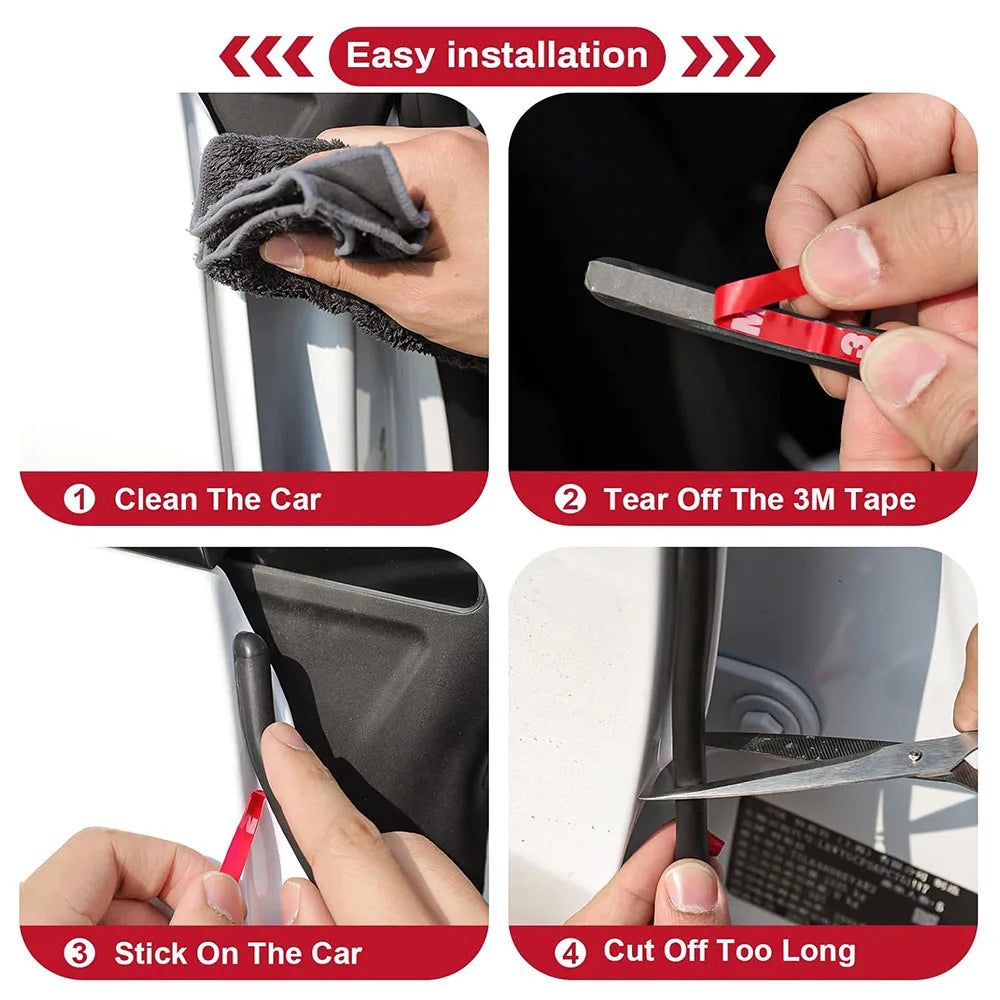 For BYD 2024 Song Plus DMI EV/Atto3 Yuan Plus Door Seal Sunroof Seal Wind Noise Reduction Kit BYD Atto3/Han 2022-2024 Accessorie