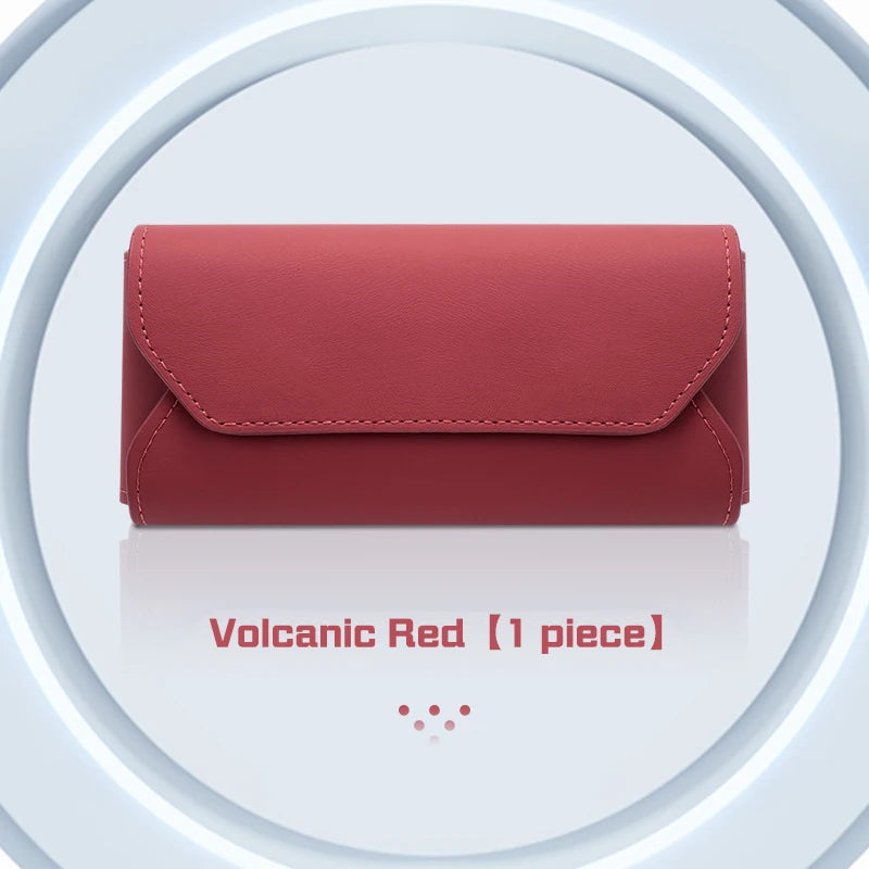 Leather Glasses Sunglasses Case Clip on Sun Visor Storage for BYD
