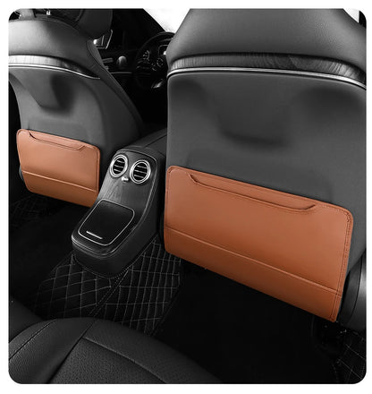 Car Seat Back Anti-Kick Leather Protective Pad For BYD - NeoBYD