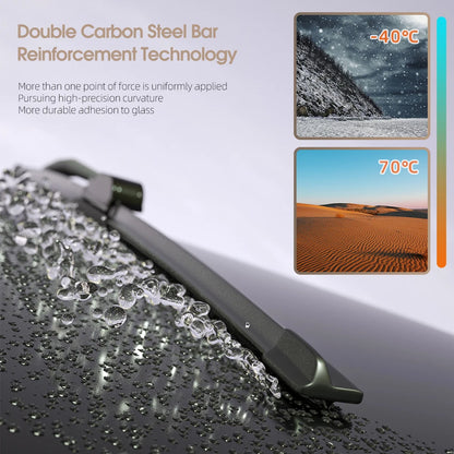 Front Windshield Wiper Blades For BYD Dolphin - 2 Pieces