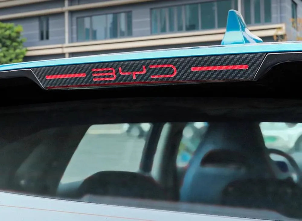 Yanzhiqi Carbon Fiber Logo Brake Light Sticker BYD Atto 3 - NeoBYD