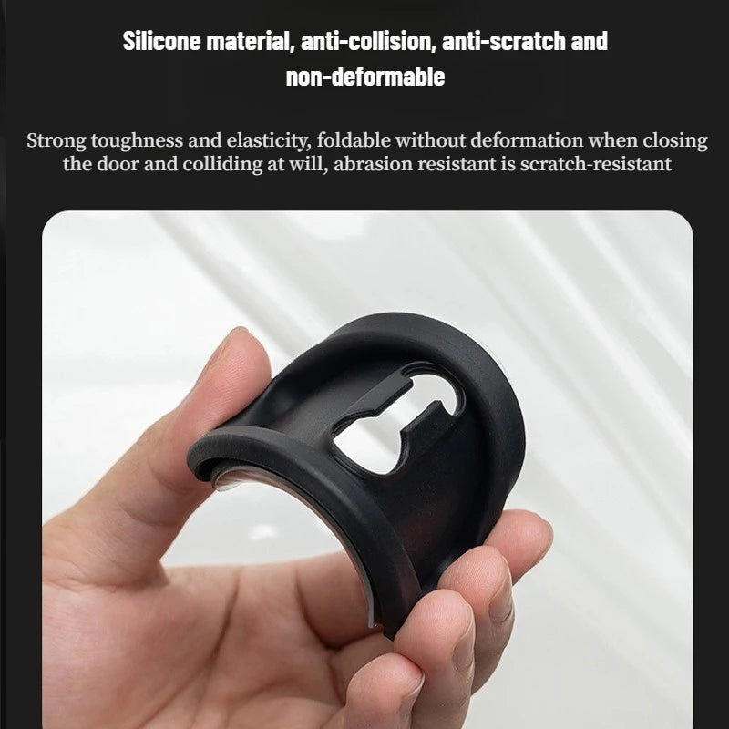 4 pcs Extendable Silicone Car Door Lock Covers Waterproof Rust-proof Protection For Chery Jaecoo J7 J8 2023 2024 2025 Auto