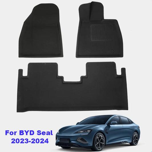Front, Rear and Trunk Floor Mats / Cargo Liner Protector Waterproof Non-slip For BYD Seal RHD - NeoBYD