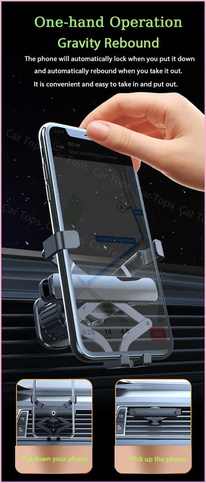 Mobile Phone Holder for Jaecoo J7 2025 2024 2023 13.2" Screen Base Car Wireless Charger Stand Gravity Mount Auto Accessories