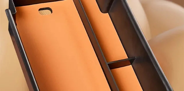 Center Console Precise Fit Divided Compartments ABS+Leather Pad Storage Box For BYD Sealion 7 - NeoBYD