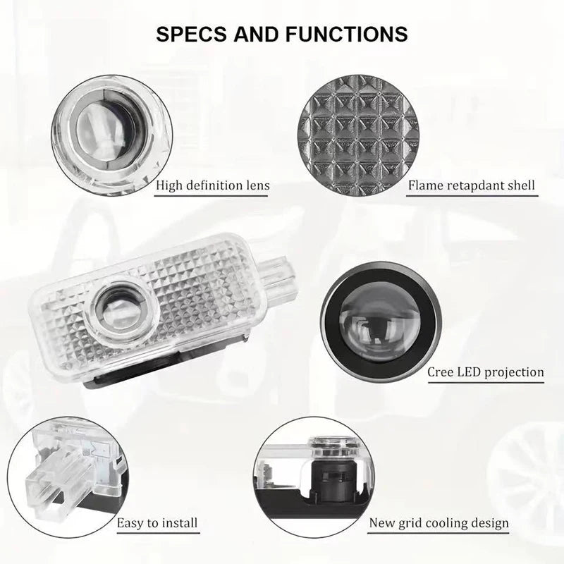 Car Door Welcome / Exit Warning Night Lights For BYD - NeoBYD