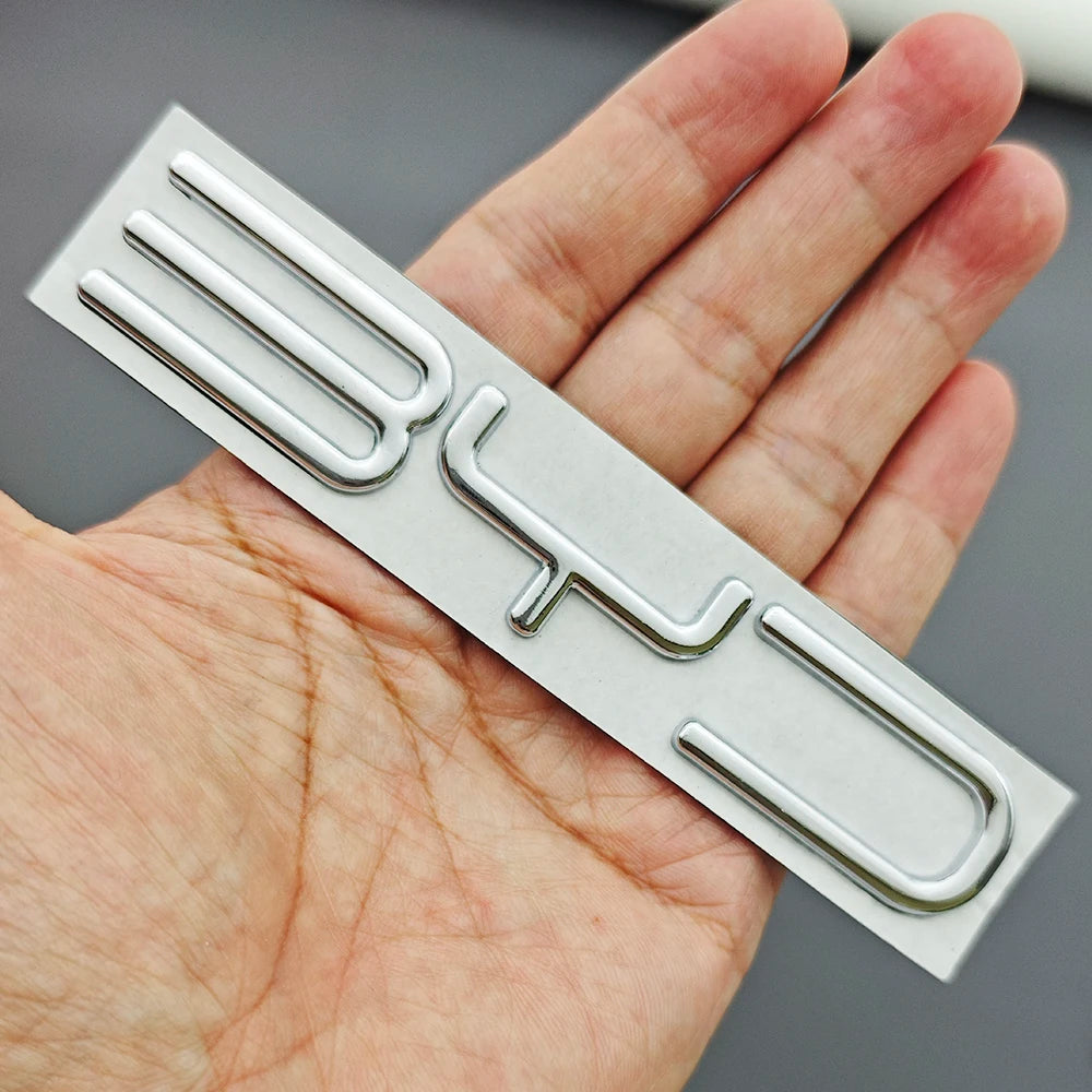 3D Metal BYD Logo Car Emblem Badge Rear Trunk Sticker Accessories For BYD - NeoBYD