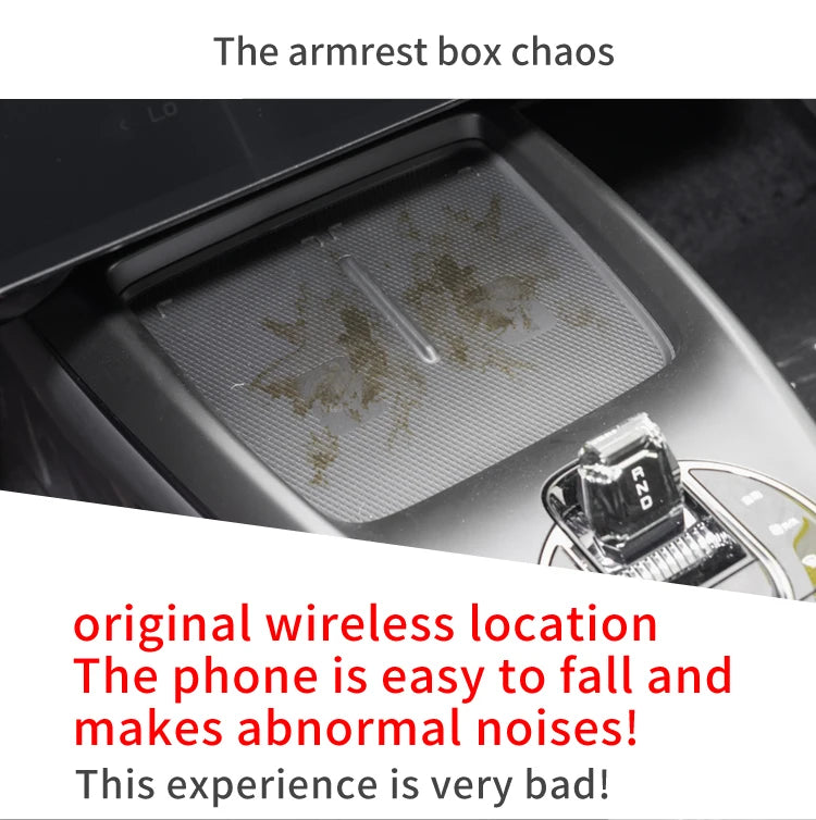 Phone Wireless Charging Silicone Anti-skid Pad For BYD Seal - NeoBYD