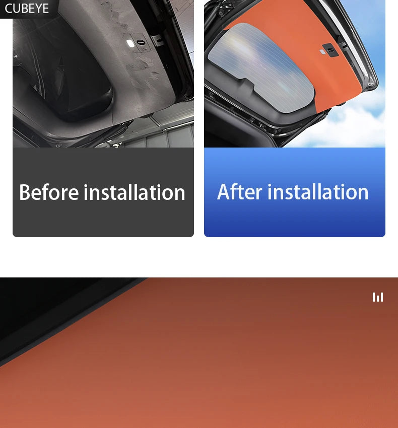 Tailgate Trunk Protection Pads Stickers For BYD Seal U / Sealion 6 - NeoBYD