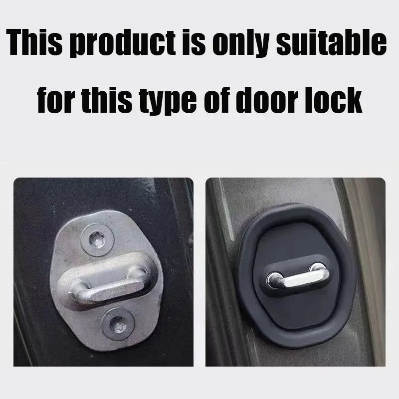 Silicone Car Door Lock Buckle Anti-collision Protective Cover For BYD - NeoBYD