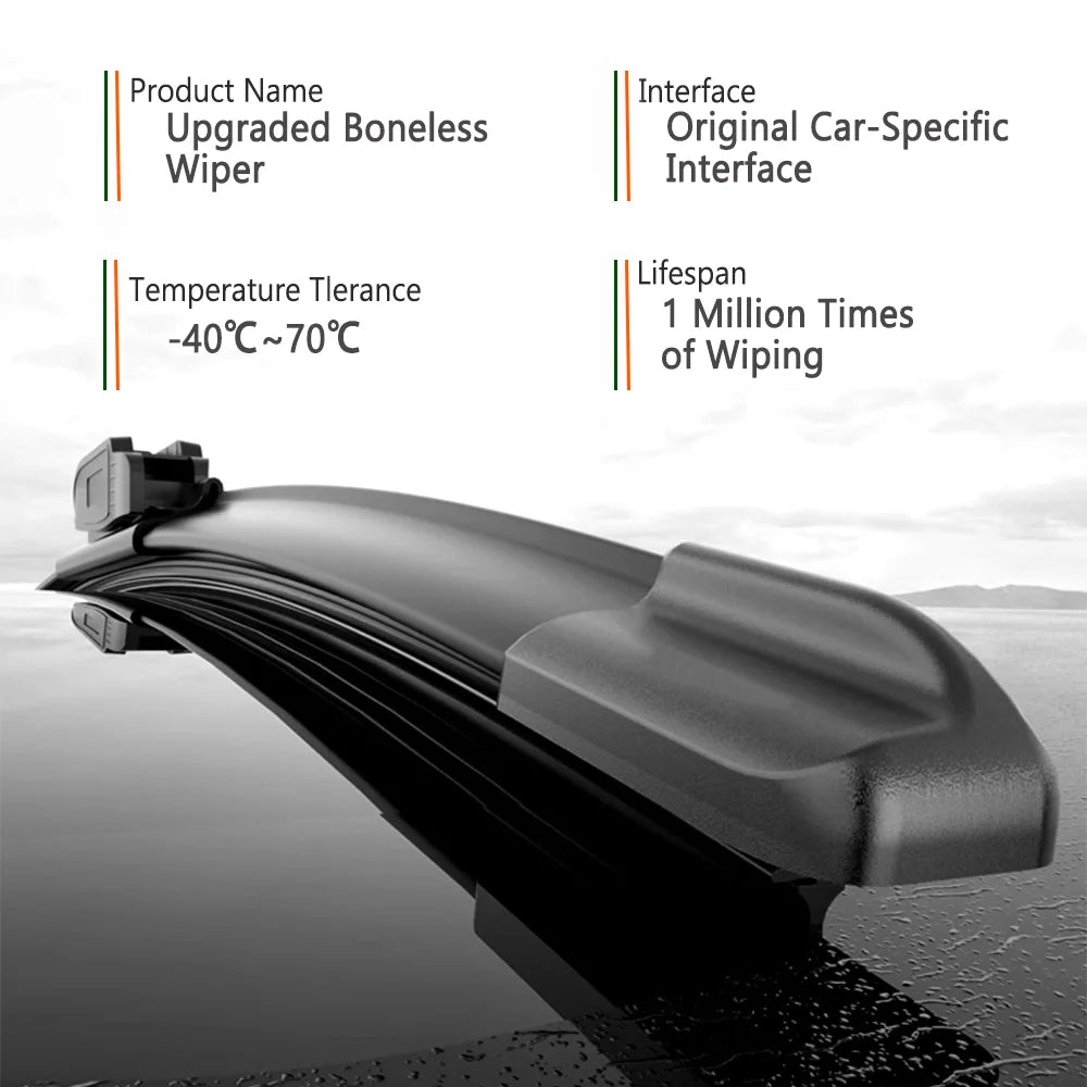 Choice Silent Front Wiper Blades for BYD Sealion 7 2024 - NeoBYD