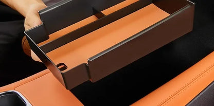 Center Console Precise Fit Divided Compartments ABS+Leather Pad Storage Box For BYD Sealion 7 - NeoBYD