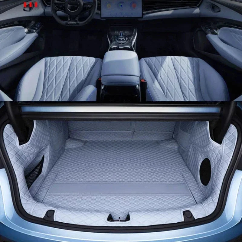 BYD Seal EV Trunk Mat Leather Waterproof For EV Owners - NeoBYD