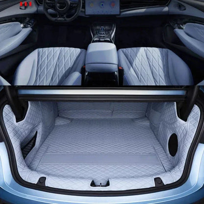BYD Seal EV Trunk Mat Leather Waterproof For EV Owners - NeoBYD
