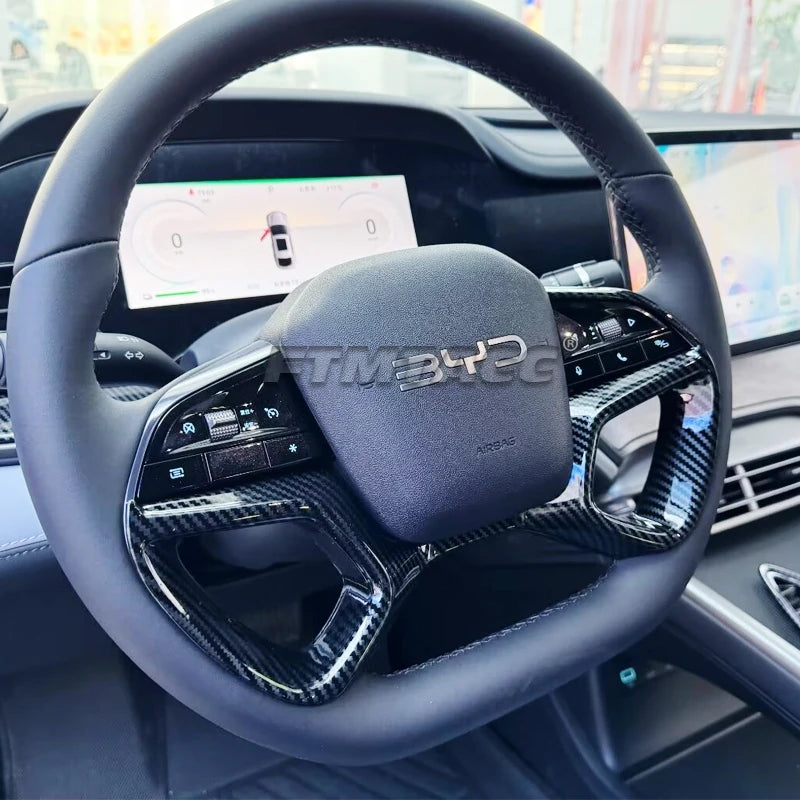 Interior Steering Wheel Gear Shift Frame Window Switch Middle Rear Air Condition Vent Cover For BYD Sealion 7 - NeoBYD