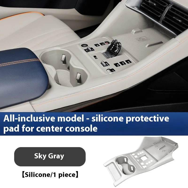 Central Control Panel + Cup Holder + Wireless Charging Silicone Protective Pad For BYD Seal U / Sealion 6 - NeoBYD
