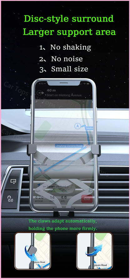 Mobile Phone Holder for Jaecoo J7 2025 2024 2023 13.2" Screen Base Car Wireless Charger Stand Gravity Mount Auto Accessories